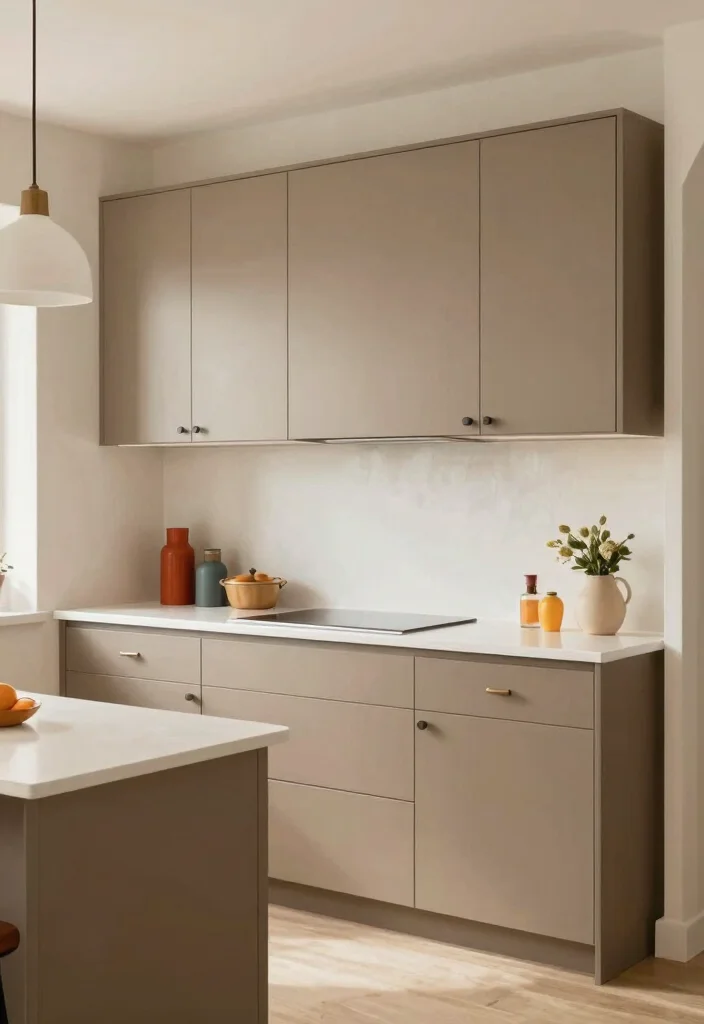 15 Kitchen Cabinets Colors 2026 Trending Ideas That Transform Your Space 13 15 Kitchen Cabinets Colors 2026 Trending Ideas That Transform Your Space - 13. Subtle Taupe Shades 1