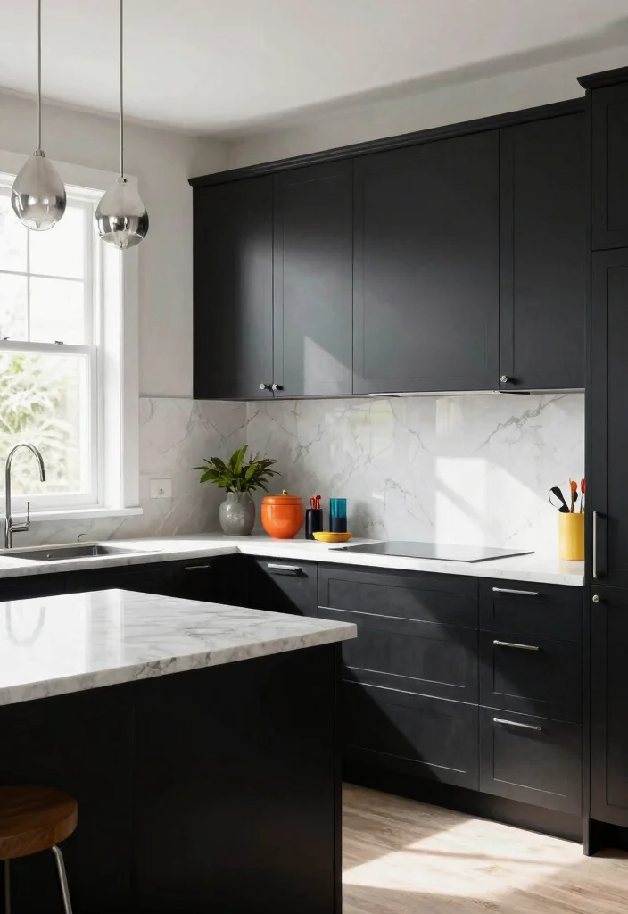 15 Kitchen Cabinets Colors 2026 Trending Ideas That Transform Your Space 14 15 Kitchen Cabinets Colors 2026 Trending Ideas That Transform Your Space - 14. Chic Black Cabinets 1