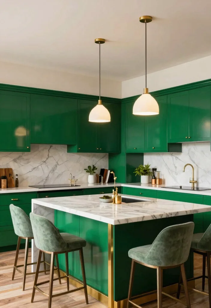 15 Kitchen Cabinets Colors 2026 Trending Ideas That Transform Your Space 6 15 Kitchen Cabinets Colors 2026 Trending Ideas That Transform Your Space - 6. Brilliant Jewel Tones 1