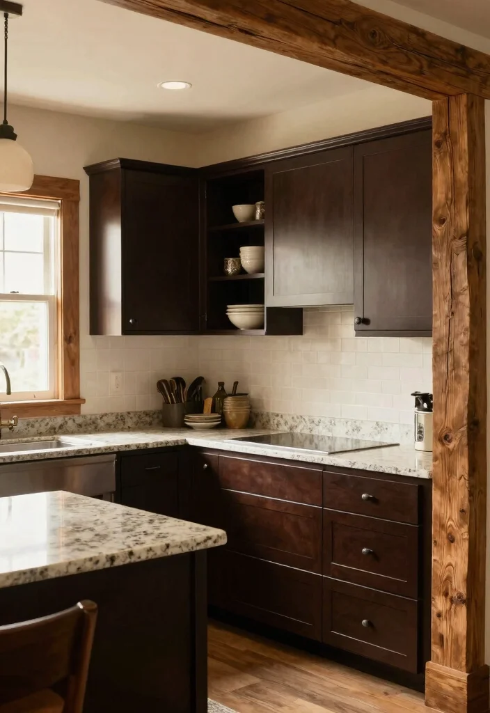 15 Kitchen Cabinets Colors 2026 Trending Ideas That Transform Your Space 9 15 Kitchen Cabinets Colors 2026 Trending Ideas That Transform Your Space - 9. Rustic Deep Chocolate Brown 1