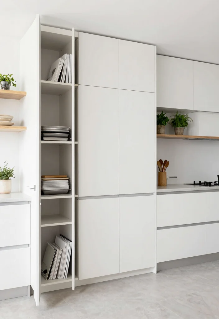 15 Kitchen Cabinets Inside Ideas That Improve Organization - 2. Vertical Storage Solutions 1