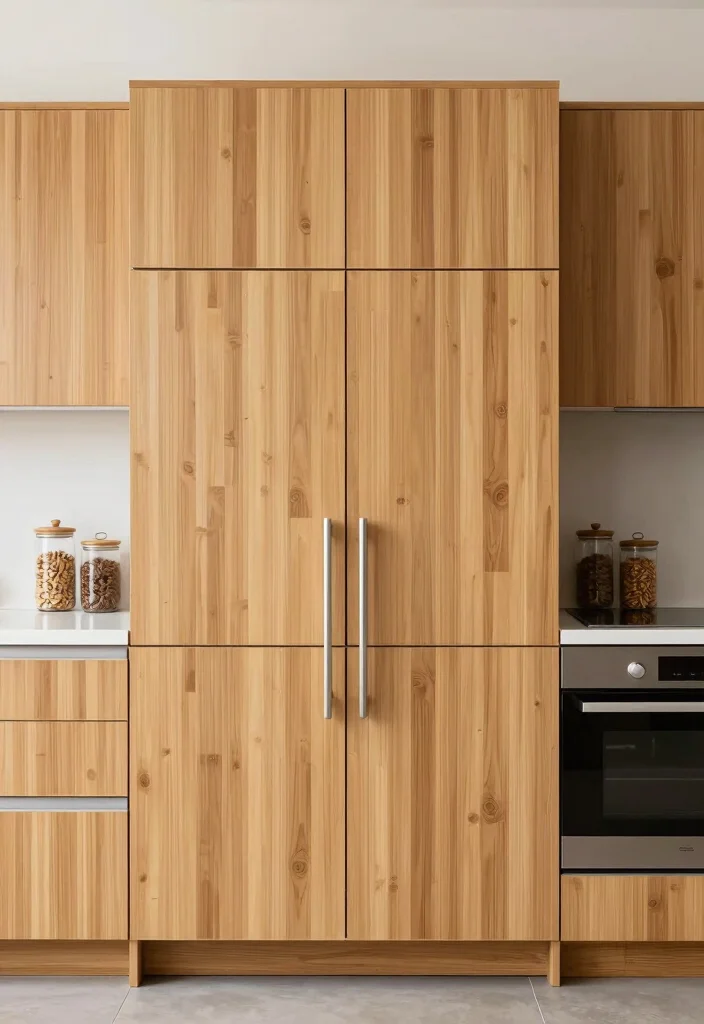 15 Kitchen Cabinets Showroom Ideas With Inspiring Displays - 2. Bamboo Beauties 1