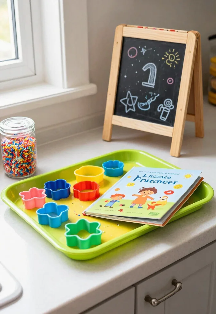 15 Kitchen Tray Decor Countertops Ideas With Styled Layers 8 15 Kitchen Tray Decor Countertops Ideas With Styled Layers - 8. Whimsical Children’s Tray Setup 1