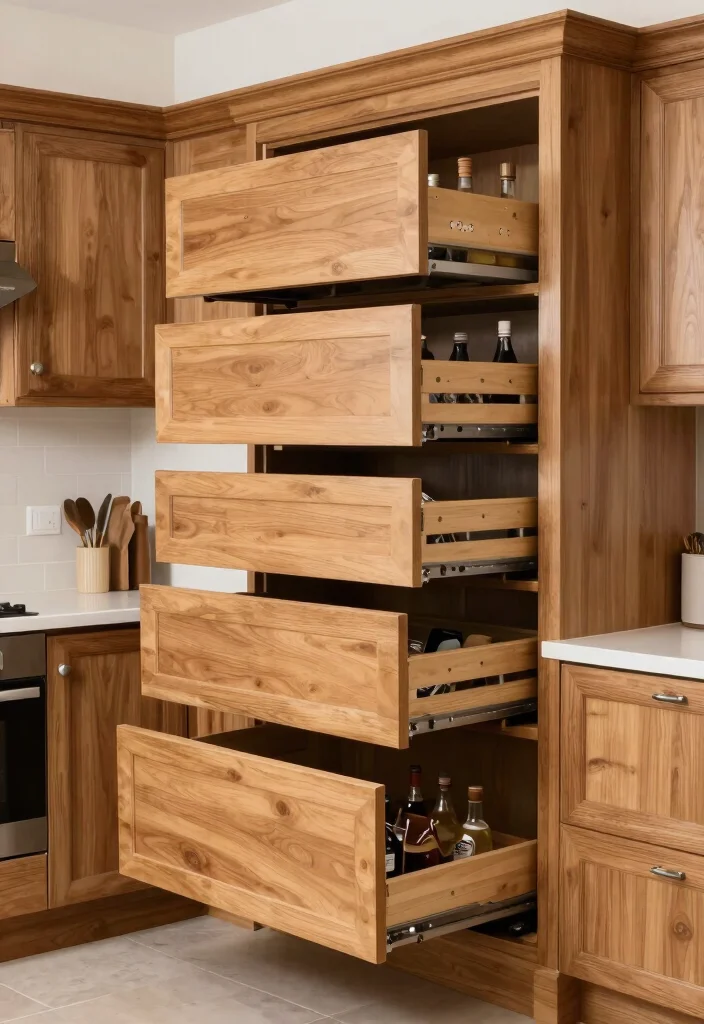 15 Light Brown Kitchen Cabinets Ideas With Cozy Appeal 15 15 Light Brown Kitchen Cabinets Ideas With Cozy Appeal - 15. Customized Cabinetry Solutions 1