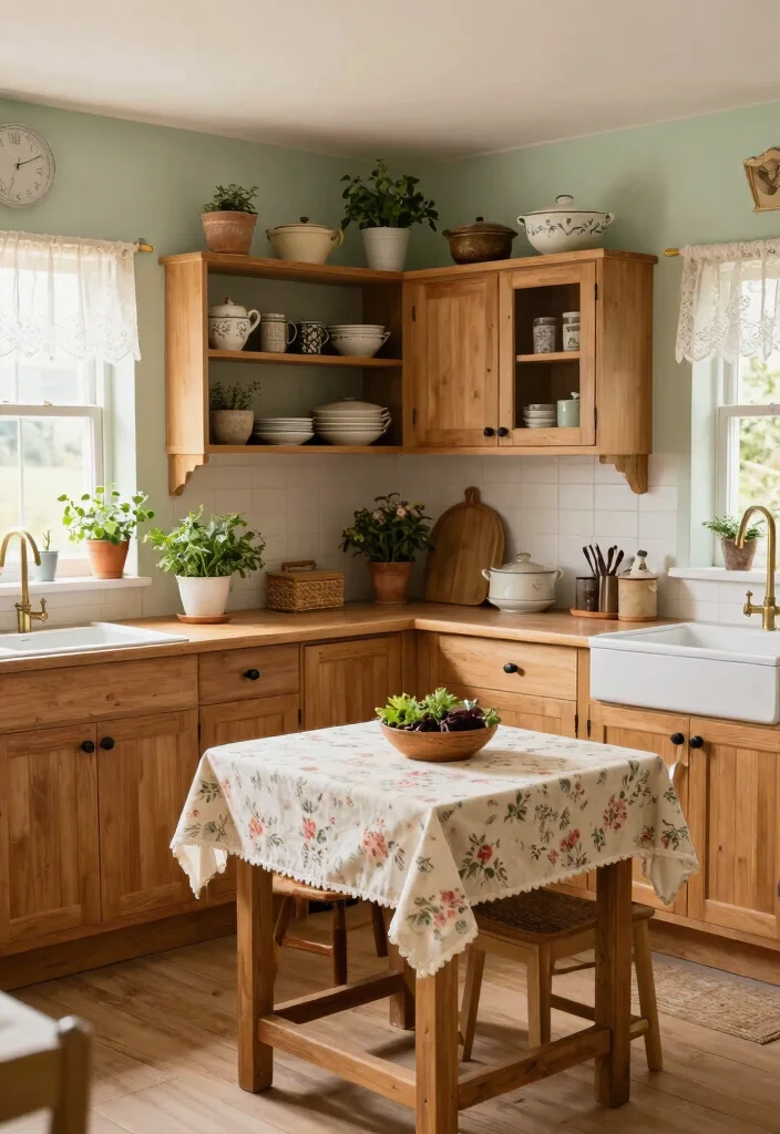 15 Light Brown Kitchen Cabinets Ideas With Cozy Appeal 5 15 Light Brown Kitchen Cabinets Ideas With Cozy Appeal - 5. Cozy Cottage Aesthetic 1