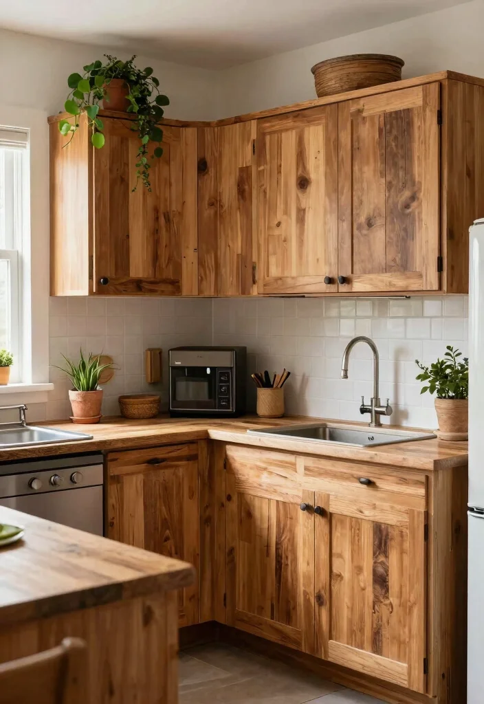 15 Light Brown Kitchen Cabinets Ideas With Cozy Appeal 9 15 Light Brown Kitchen Cabinets Ideas With Cozy Appeal - 9. Eco-Friendly Designs 1