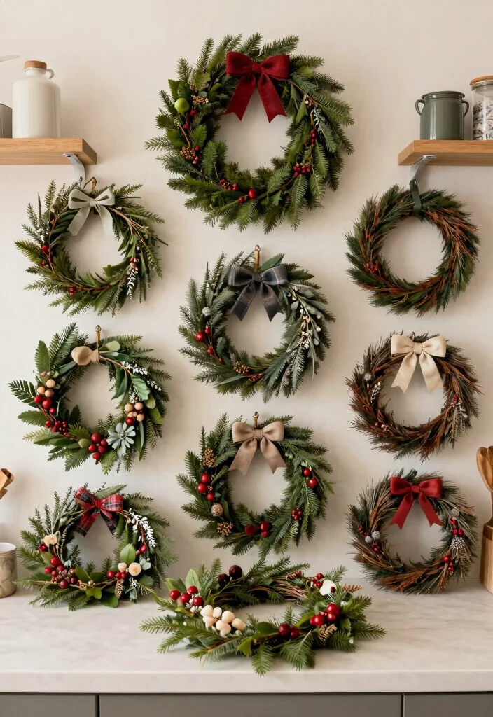 15 Mini Wreaths on Kitchen Cabinets Ideas With Festive Touch 16 15 Mini Wreaths on Kitchen Cabinets Ideas With Festive Touch - Conclusion 1