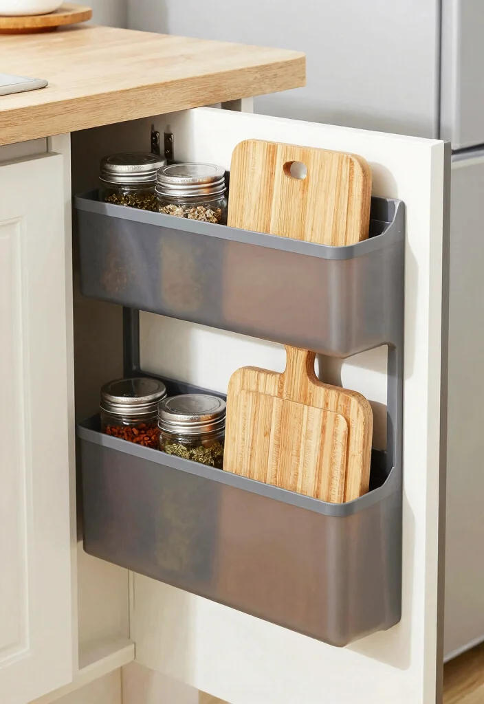 15 Smart Kitchen Storage Ideas That Maximize Function - 10. Over-the-Door Organizers 1