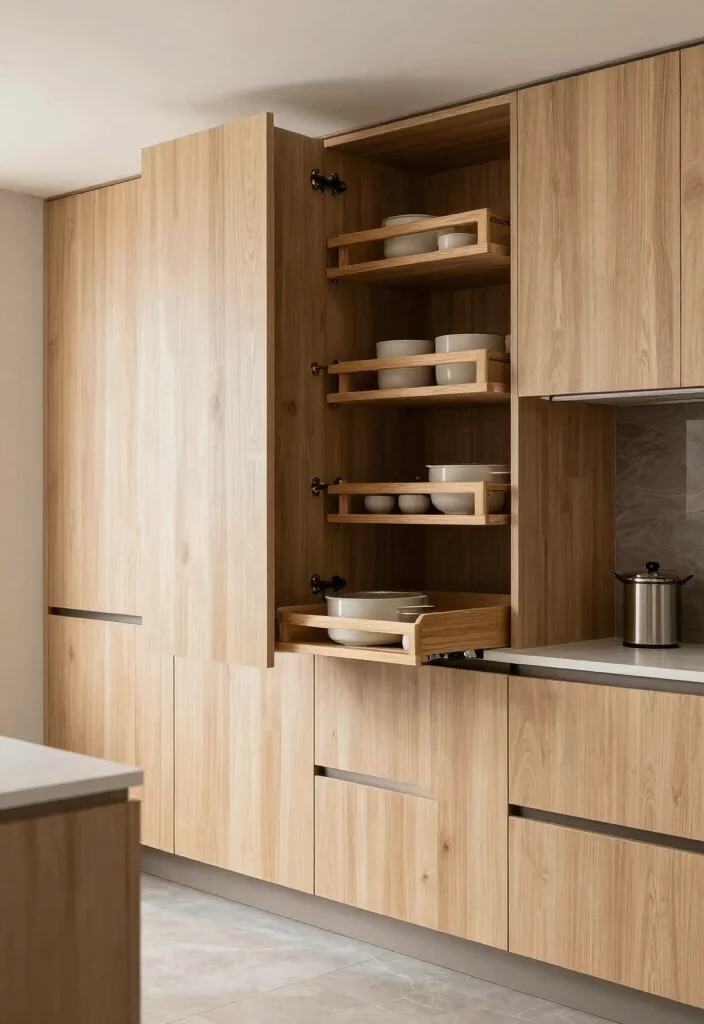 15 Smart Kitchen Storage Ideas That Maximize Function - 12. Custom Cabinetry Solutions 1