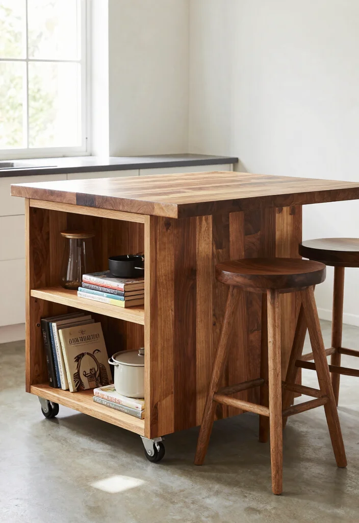 15 Smart Kitchen Storage Ideas That Maximize Function - 4. Multi-Functional Kitchen Islands 1