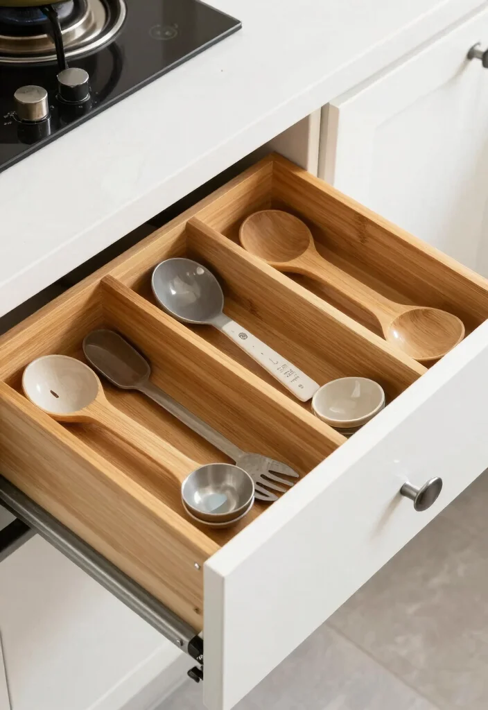 15 Smart Kitchen Storage Ideas That Maximize Function - 6. Drawer Organizers 1