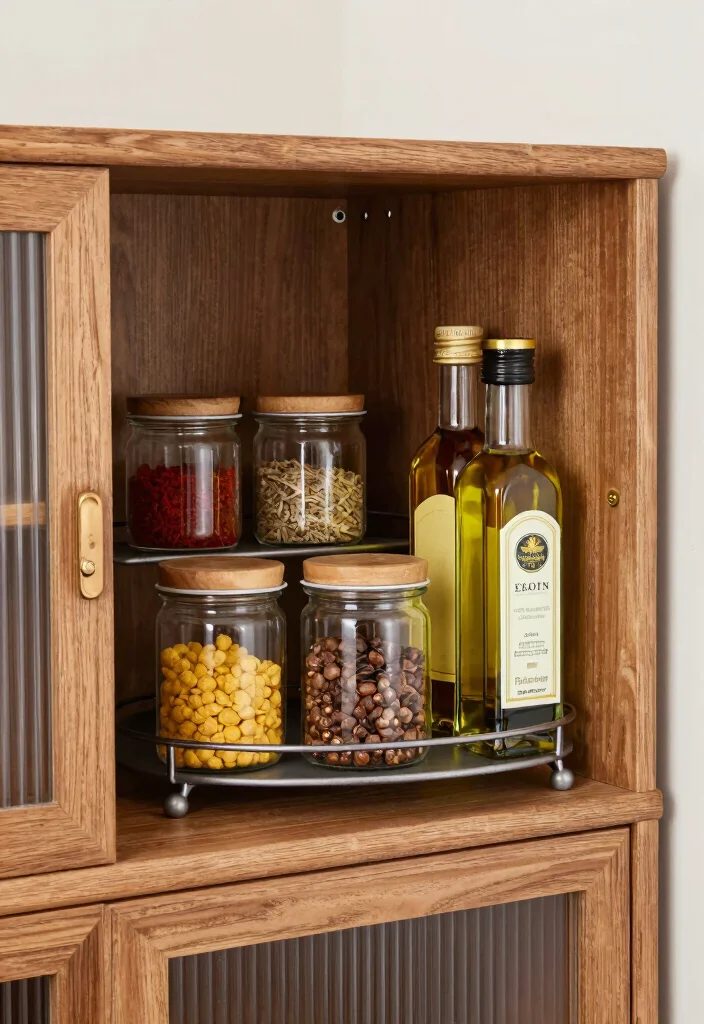 15 Smart Kitchen Storage Ideas That Maximize Function - 7. Corner Cabinet Solutions 1
