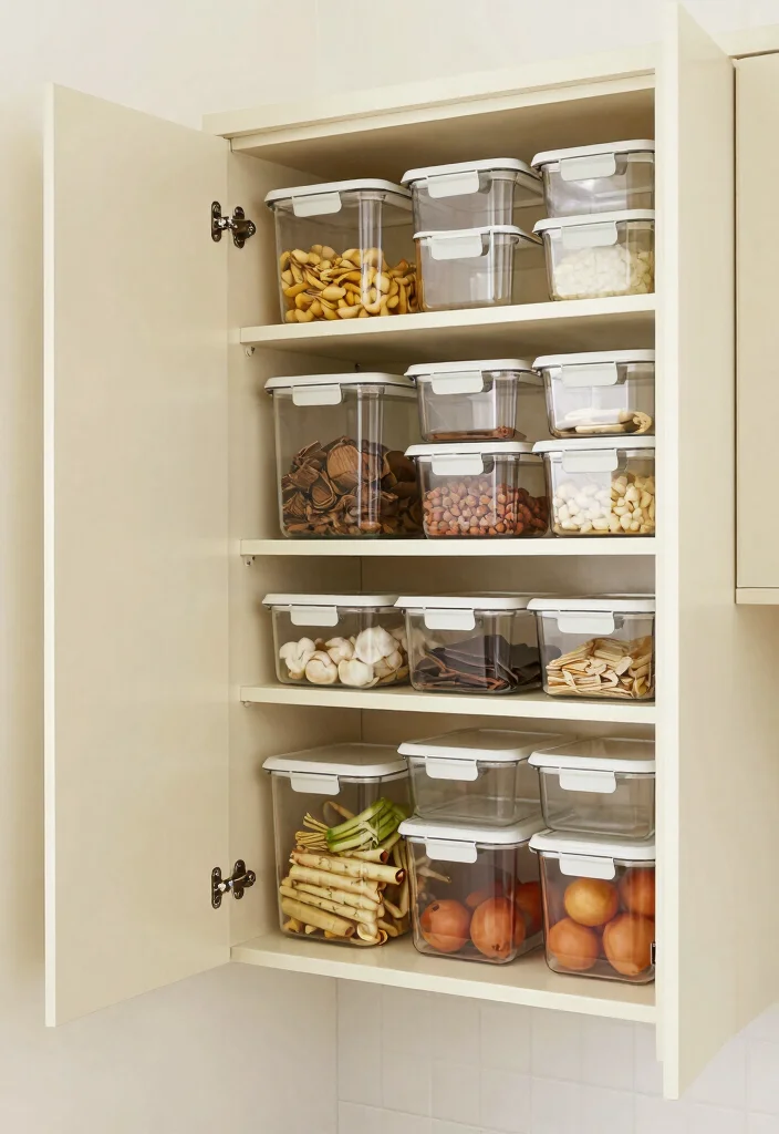 15 Wall of Cabinets Kitchen Ideas With Maximum Storage - 14. Functional Organization Systems 1