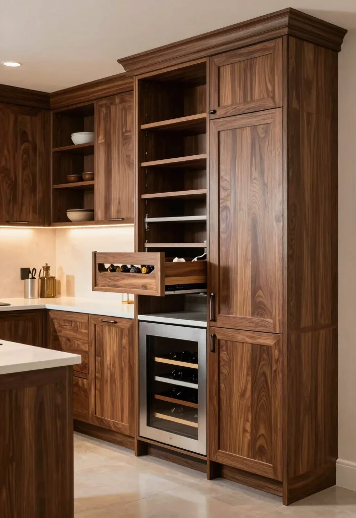 15 Wall of Cabinets Kitchen Ideas With Maximum Storage - 3. Custom Cabinetry Solutions 1