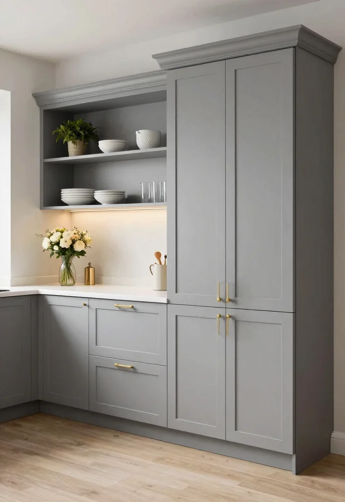 16 Grey Cabinets Kitchen 2026 Trending Ideas With Modern Elegance - 1. Sleek Shaker Grey Cabinets 1