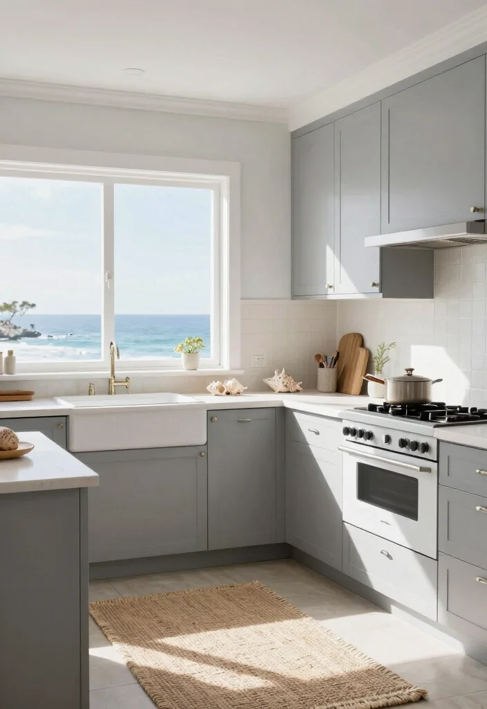 16 Grey Cabinets Kitchen 2026 Trending Ideas With Modern Elegance - 16. Coastal Grey Kitchens 1