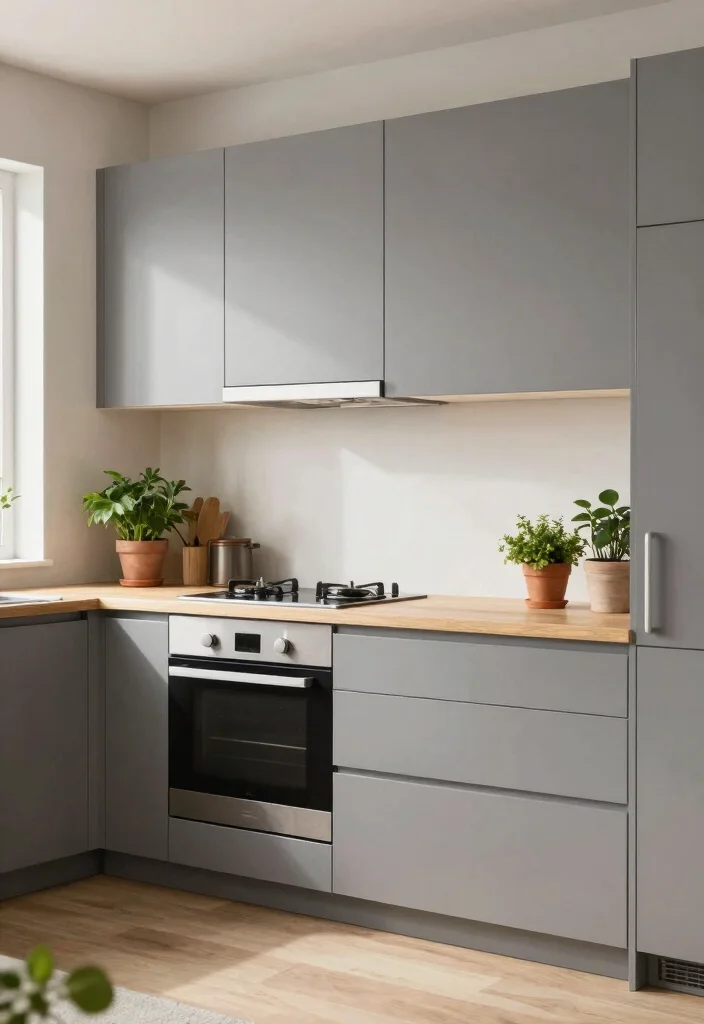 16 Grey Cabinets Kitchen 2026 Trending Ideas With Modern Elegance - 8. Eco-friendly Grey Cabinets 1