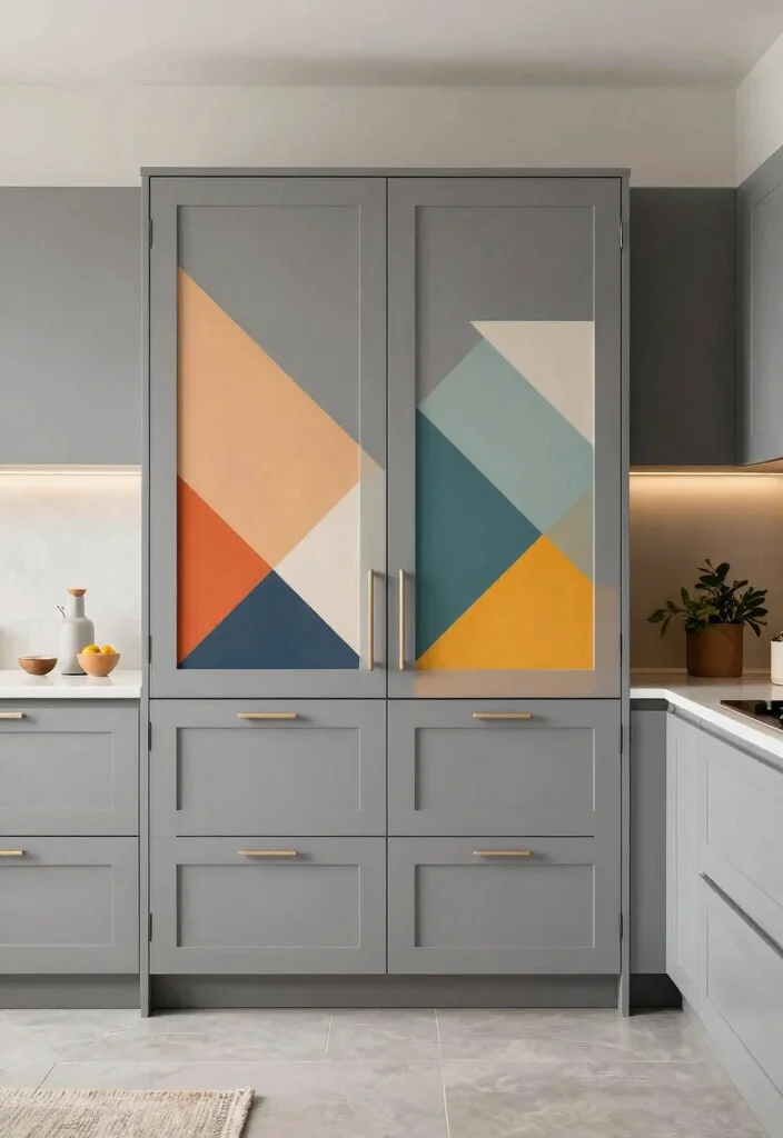 16 Grey Cabinets Kitchen 2026 Trending Ideas With Modern Elegance - 9. Artistic Grey Cabinets 1