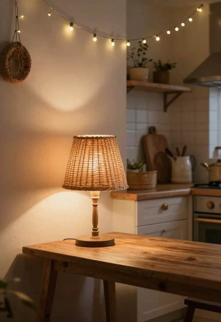 16 Kitchen Bench Decor Ideas With Casual Charm 11 16 Kitchen Bench Decor Ideas With Casual Charm - 11. Farmhouse Style Lighting 1