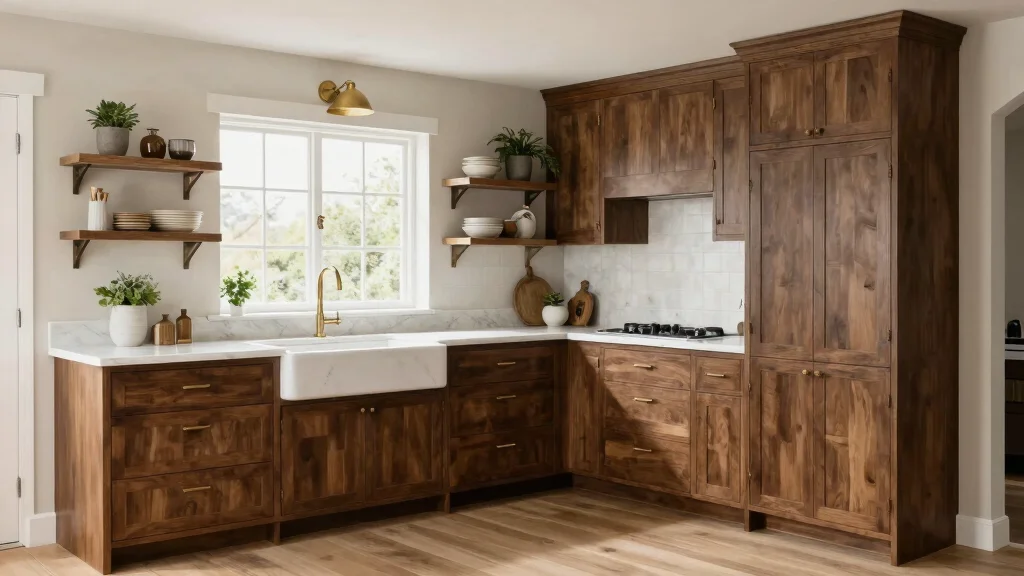 16 Medium Brown Kitchen Cabinets Ideas With Classic Warmth