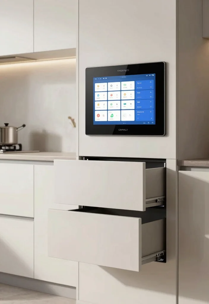 16 Storage Kitchen Ideas That Keep Everything Organized - 16. Smart Technology Integration 1