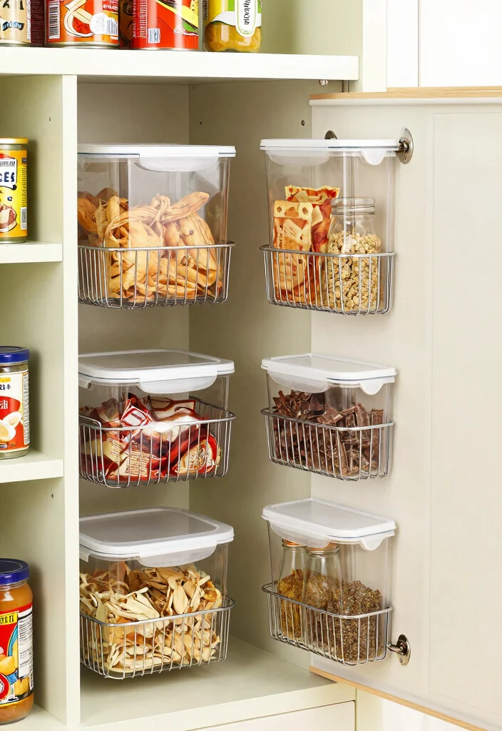 16 Storage Kitchen Ideas That Keep Everything Organized - 5. Pantry Door Storage 1