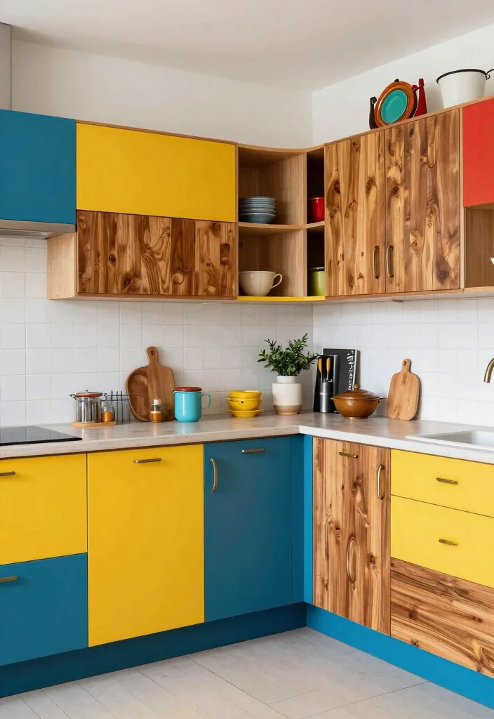 16 Wooden Cabinets Kitchen 2026 Trending Ideas With Timeless Warmth - 15. Mix and Match Styles 1