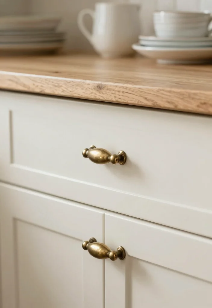 17 Kitchen Cabinet Knobs and Pulls Ideas That Upgrade Instantly 14 17 Kitchen Cabinet Knobs and Pulls Ideas That Upgrade Instantly - 14. Classic Pewter Pulls 1