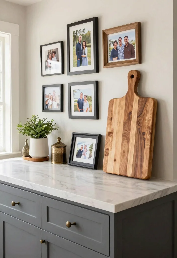 17 Kitchen Island Centerpiece Ideas That Elevate Everyday Style 17 17 Kitchen Island Centerpiece Ideas That Elevate Everyday Style - 17. Personalized Touches 1