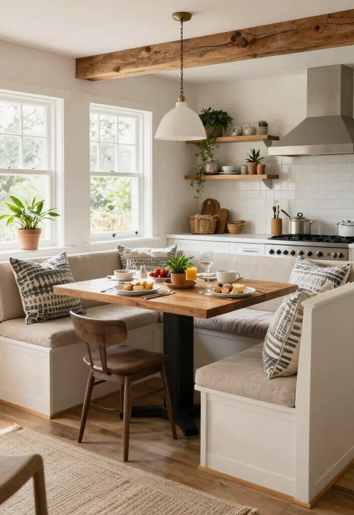 17 Kitchen Island Ideas With Seating That Bring Everyone Together - 15. The Island with a Breakfast Nook 1