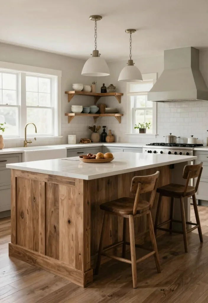 17 Kitchen Island Ideas With Seating That Bring Everyone Together - 3. The L-Shaped Island 1