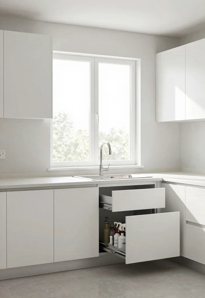 17 Kitchen Sink With Window Ideas That Feel Bright & Airy 11 17 Kitchen Sink With Window Ideas That Feel Bright & Airy - 11. Smart Storage Solutions 1