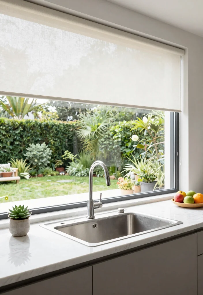 17 Kitchen Sink With Window Ideas That Feel Bright & Airy 2 17 Kitchen Sink With Window Ideas That Feel Bright & Airy - 2. Minimalist Modern 1