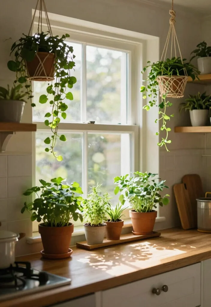 17 Kitchen Witch Decor Ideas With Cozy Mystical Charm 14 17 Kitchen Witch Decor Ideas With Cozy Mystical Charm - 14. Cozy Greenery 1