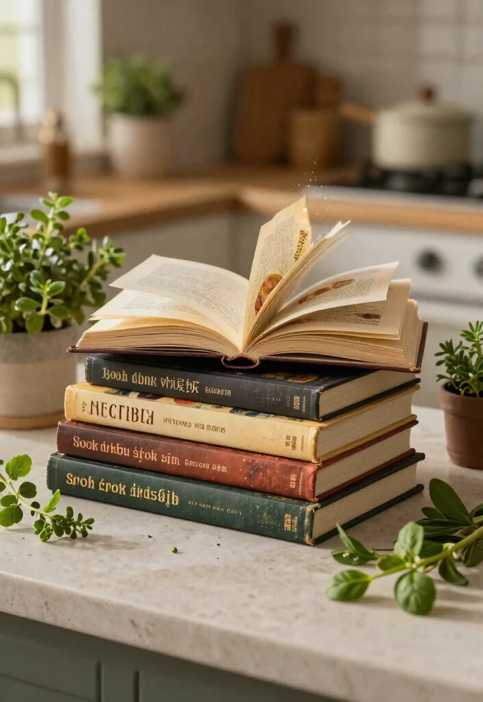 17 Kitchen Witch Decor Ideas With Cozy Mystical Charm 15 17 Kitchen Witch Decor Ideas With Cozy Mystical Charm - 15. Witchy Cookbooks 1