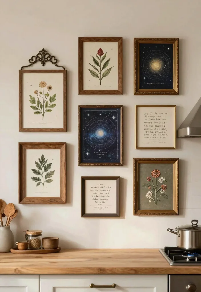 17 Kitchen Witch Decor Ideas With Cozy Mystical Charm 2 17 Kitchen Witch Decor Ideas With Cozy Mystical Charm - 2. Mystical Wall Art 1
