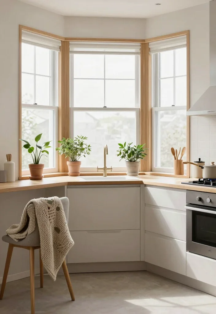 17 Kitchen With Bay Window Layout Ideas That Feel Spacious 14 17 Kitchen With Bay Window Layout Ideas That Feel Spacious - 14. Scandinavian Simplicity 1