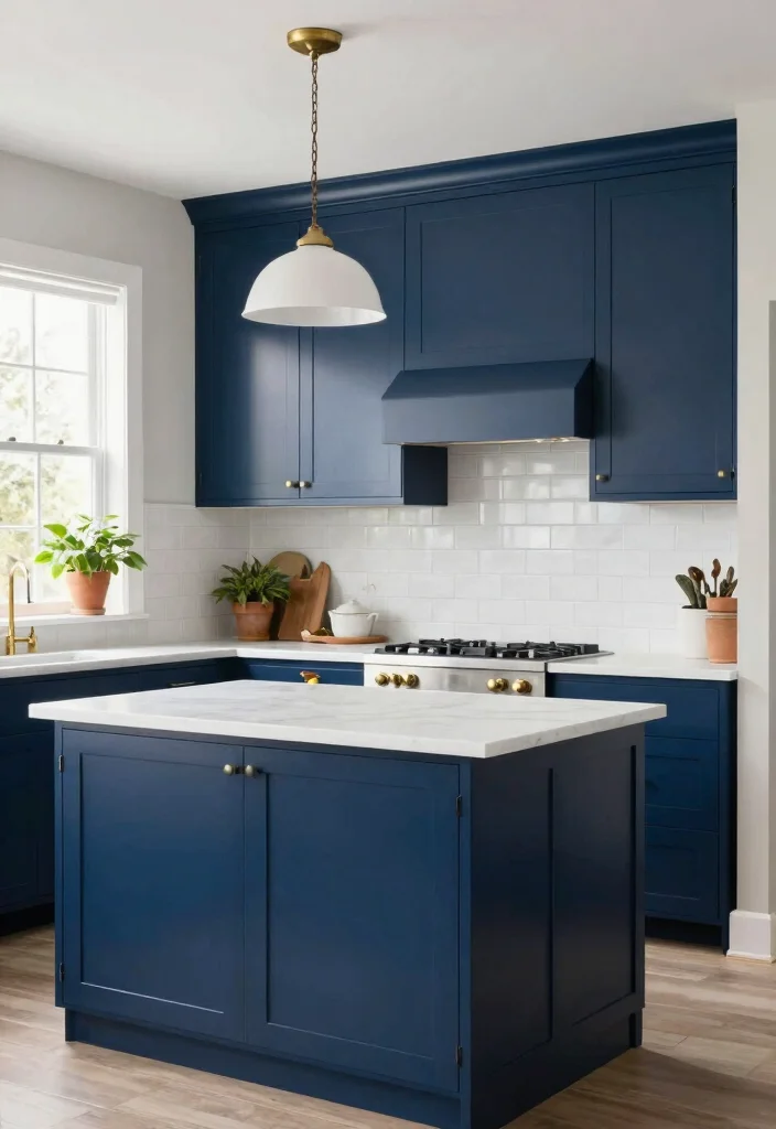 17 Shaker Style Kitchen Cabinets Ideas With Timeless Appeal 2 17 Shaker Style Kitchen Cabinets Ideas With Timeless Appeal - 2. Bold Paint Colors 1