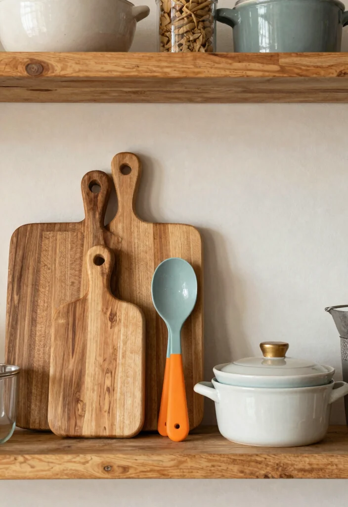 17 Shelf Decor Kitchen Ideas That Look Effortlessly Styled 15 17 Shelf Decor Kitchen Ideas That Look Effortlessly Styled - 15. Functional Items as Decor 1