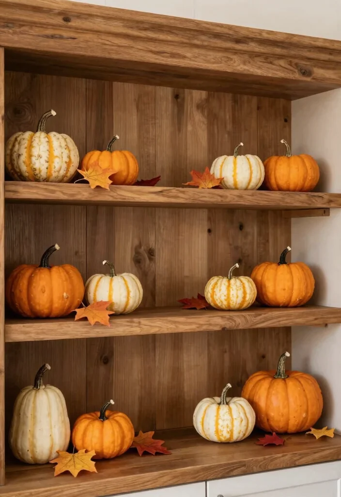 17 Shelf Decor Kitchen Ideas That Look Effortlessly Styled 9 17 Shelf Decor Kitchen Ideas That Look Effortlessly Styled - 9. Seasonal Decor 1