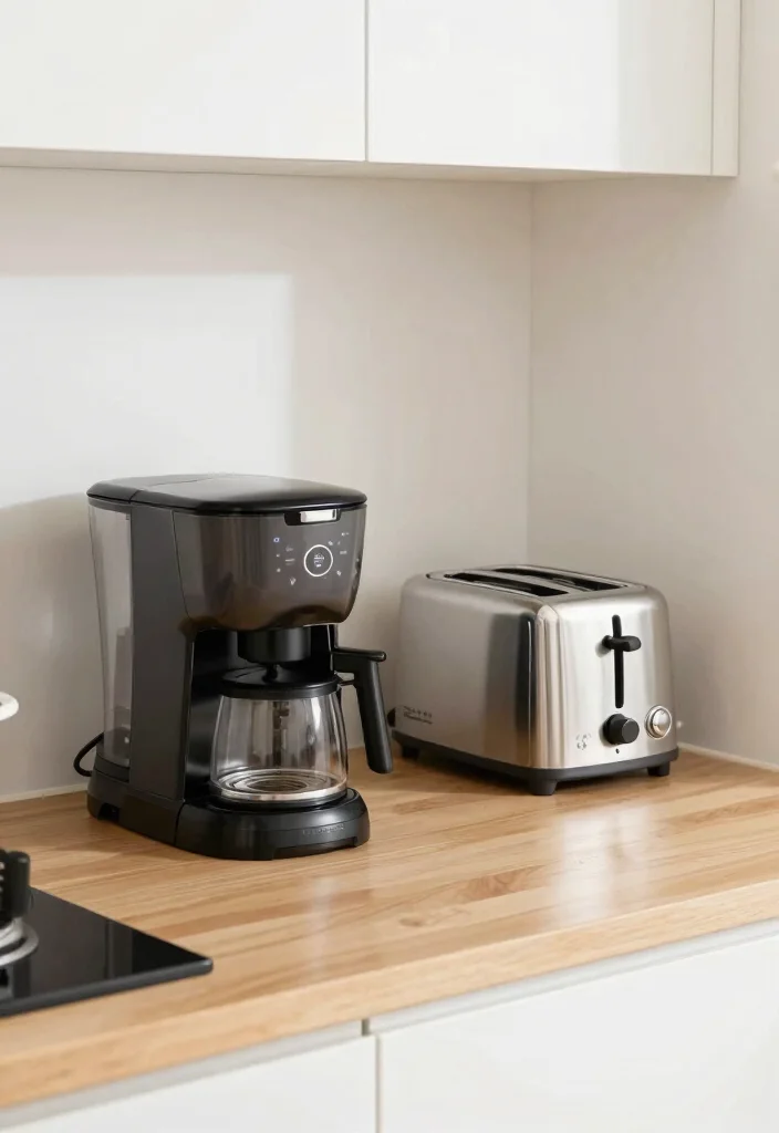 17 Small Kitchen Counter Organization Ideas That Stay Tidy - 15. Smart Appliance Placement 1