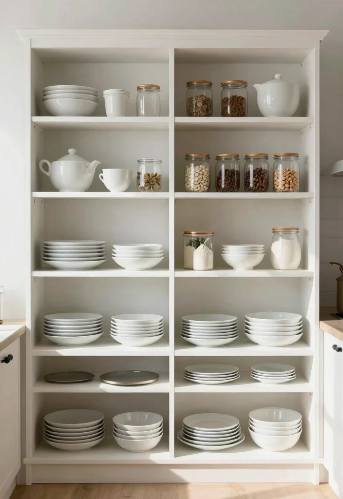 17 Small Kitchen Counter Organization Ideas That Stay Tidy - 17. Embrace Open Shelving 1