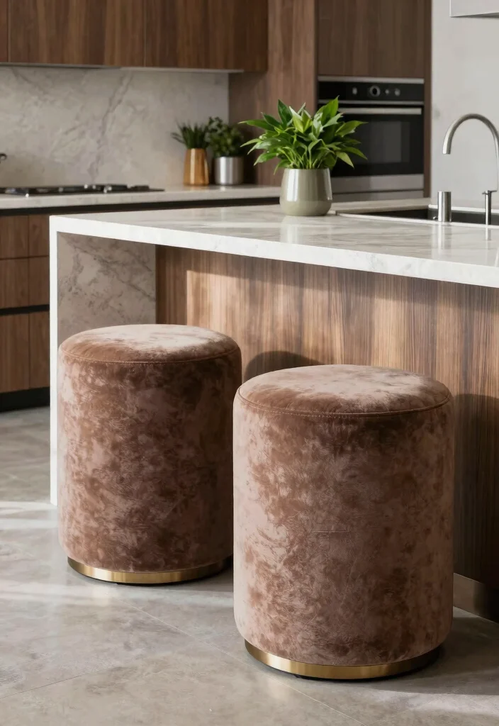 17 Stools for Kitchen Island 2026 Trending Ideas That Blend Comfort & Style 3 17 Stools for Kitchen Island 2026 Trending Ideas That Blend Comfort & Style - 3. Upholstered Stools for Comfort 1