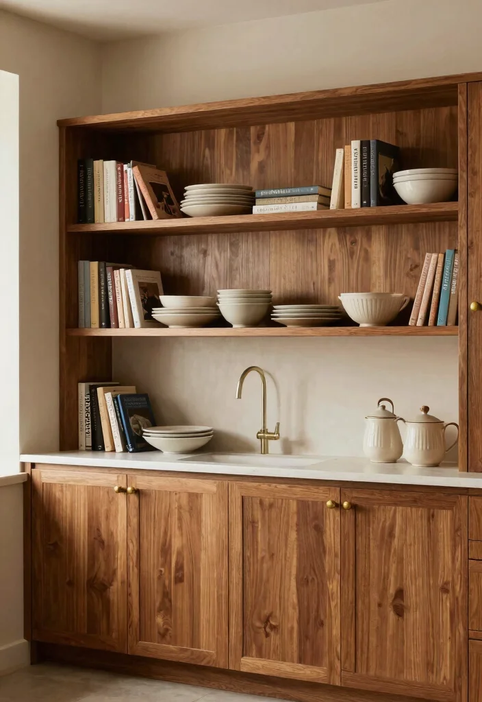 17 Teak Kitchen Cabinets Ideas With Natural Luxury 1 17 Teak Kitchen Cabinets Ideas With Natural Luxury - 1. Classic Teak Elegance 1