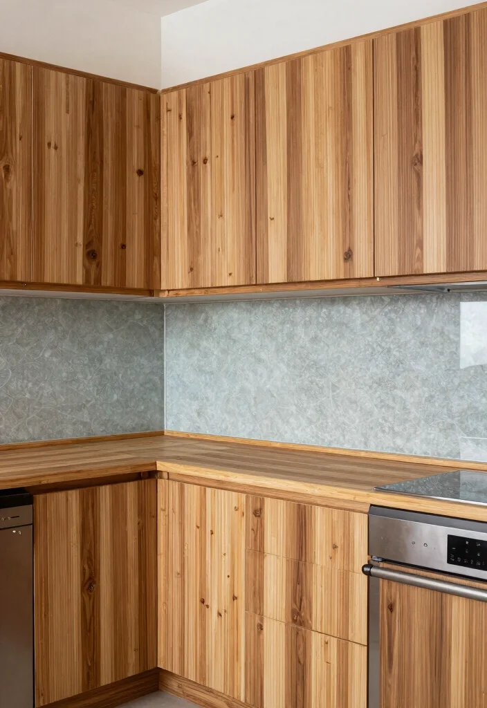 17 Teak Kitchen Cabinets Ideas With Natural Luxury 7 17 Teak Kitchen Cabinets Ideas With Natural Luxury - 7. Eco-Friendly Teak Solutions 1