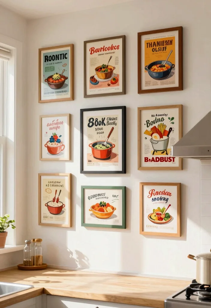 18 Cute Kitchen Decor Ideas That Add Personality 7 18 Cute Kitchen Decor Ideas That Add Personality - 7. Whimsical Wall Art 1