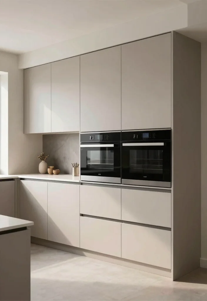 18 Free Standing Kitchen Cabinets Ideas With Flexible Storage 12 18 Free Standing Kitchen Cabinets Ideas With Flexible Storage - 12. Integrated Appliances 1