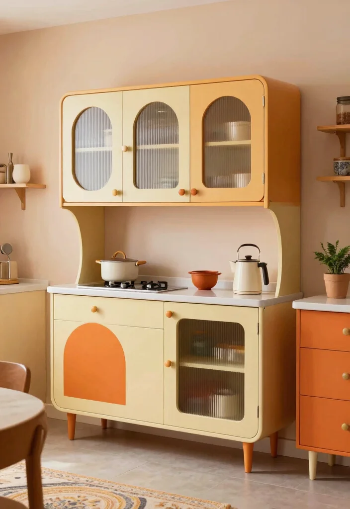 18 Free Standing Kitchen Cabinets Ideas With Flexible Storage 18 18 Free Standing Kitchen Cabinets Ideas With Flexible Storage - 18. Unique Shapes and Designs 1