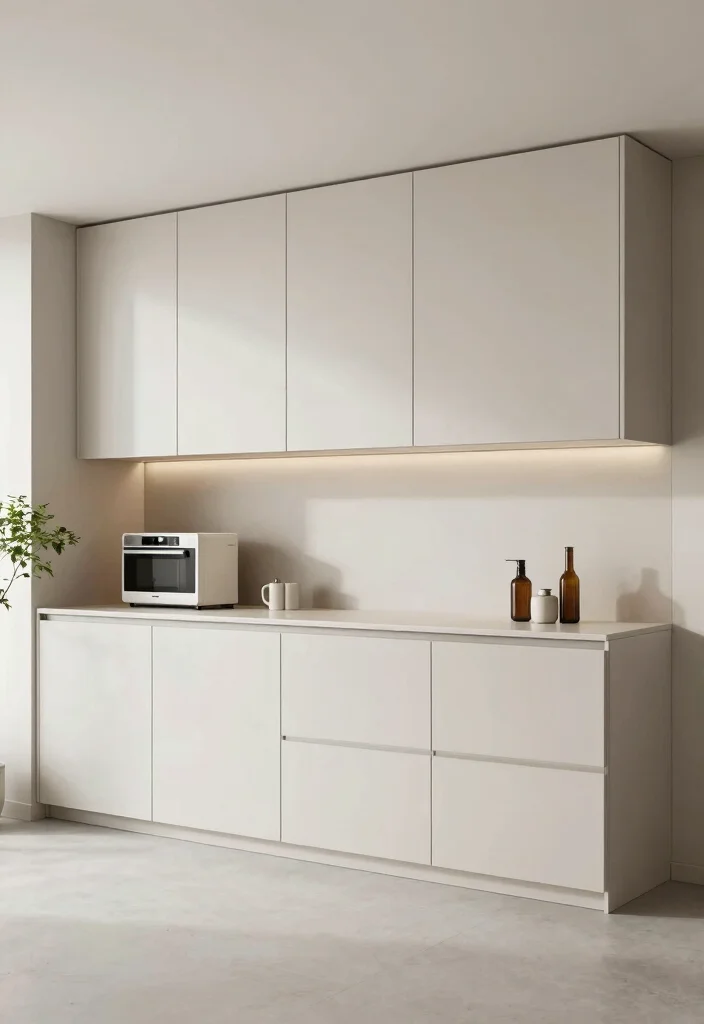 18 Free Standing Kitchen Cabinets Ideas With Flexible Storage 2 18 Free Standing Kitchen Cabinets Ideas With Flexible Storage - 2. Modern Minimalist Cabinets 1