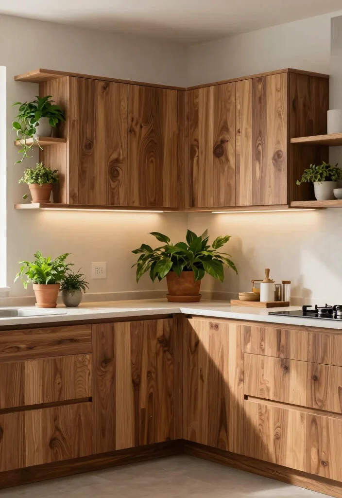 18 Kitchen Corner Cabinet 2026 Trending Ideas That Use Every Inch - 10. Sustainable Materials 1